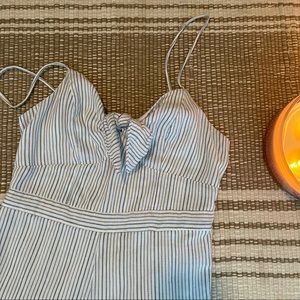 Women’s Striped jumpsuit